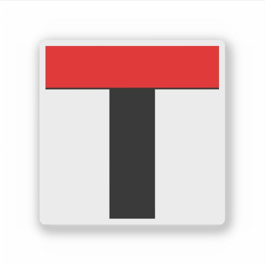 Wapen van Baden, Zwitserland Sticker (Voorkant)