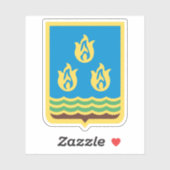 Wapen van Bakoe, Azerbeidzjan Sticker (Vel)