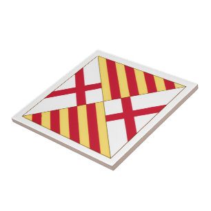 Wapen van Barcelona (zonder kroon) Tegeltje