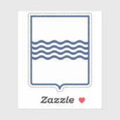 Wapen van Basilicata, Italië Sticker (Vel)