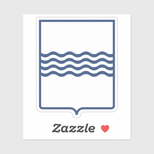 Wapen van Basilicata, Italië Sticker (Vel)