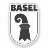 Wapen van Bazel Sticker (Voorkant)