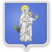 Wapen van Beaune, Côte-d'Or Sticker (Voorkant)