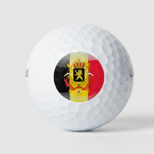 Wapen van België Golfballen (Voorkant)