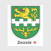 Wapen van Bergisch Gladbach, Duitsland Sticker (Vel)