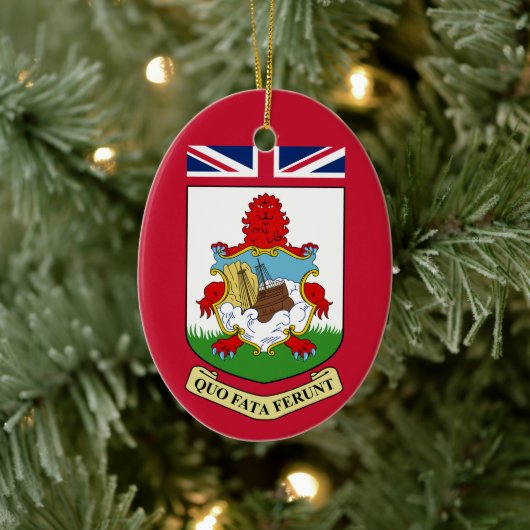 Wapen van Bermuda Keramisch Ornament (Boom)