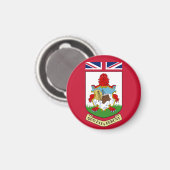 Wapen van Bermuda Magneet (Voorkant / Achterkant)