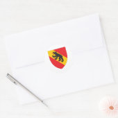 wapen van bern ronde sticker (Envelop)