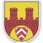Wapen van Bielefeld, Duitsland Sticker (Voorkant)