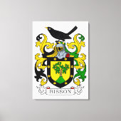 Wapen van Bisson Canvas Afdruk (Voorkant)