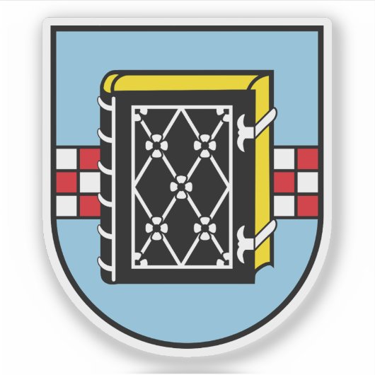 Wapen van Bochum, Duitsland Sticker (Voorkant)