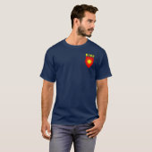 Wapen van Bodø - NOORWEGEN T-shirt (Voorkant volledig)