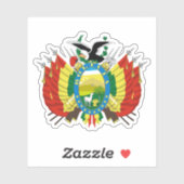 Wapen van Bolivia Sticker (Vel)