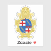 Wapen van Bologna, Italië Sticker (Vel)