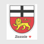 Wapen van Bonn, Duitsland Sticker (Vel)