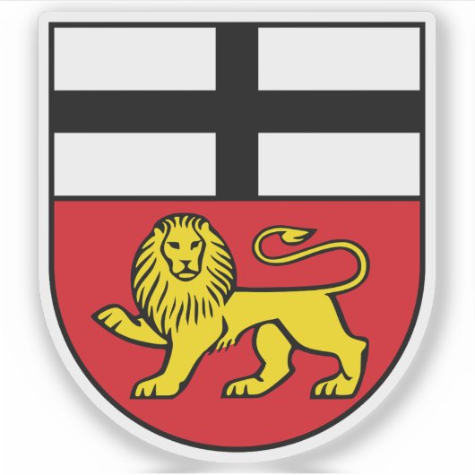 Wapen van Bonn, Duitsland Sticker (Voorkant)