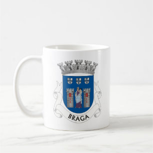 Wapen van Braga, Portugal Koffiemok