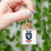 Wapen van Brașov, Roemenië Sleutelhanger (Hand)