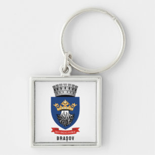 Wapen van Brașov, Roemenië Sleutelhanger