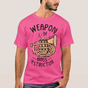 Wapen van Brass Destruction Trompet T-shirt