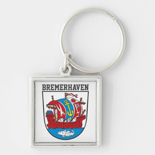 Wapen van Bremerhaven, Duitsland Sleutelhanger (Voorkant)