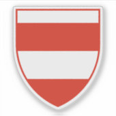 Wapen van Brno, Tsjechië Sticker (Voorkant)