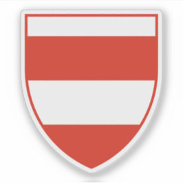 Wapen van Brno, Tsjechië Sticker