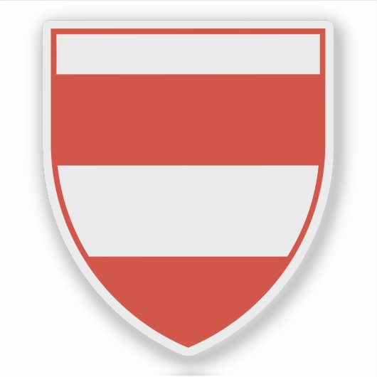Wapen van Brno, Tsjechië Sticker (Voorkant)