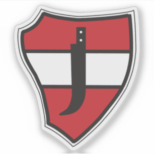 Wapen van Brunn am Gebirge, Oostenrijk Sticker