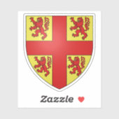 Wapen van Brunoy, Essonne, Île-de-France Sticker (Vel)