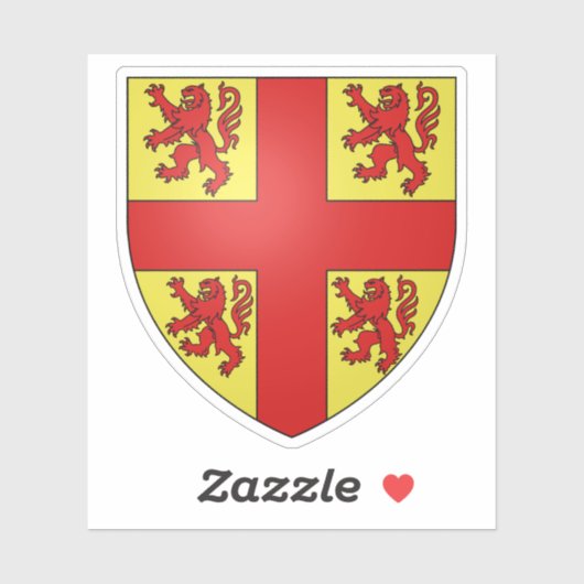 Wapen van Brunoy, Essonne, Île-de-France Sticker (Vel)