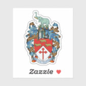 Wapen van Bulawayo, Zimbabwe Sticker (Vel)