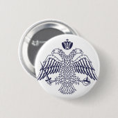Wapen van Byzantium Ronde Button 5,7 Cm (Voorkant /achterkant)
