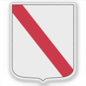 Wapen van Campanië, Italië Sticker (Voorkant)