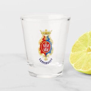 Wapen van Campobasso, Italië Shot Glas