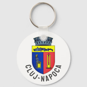 Wapen van Cluj-Napoca, Roemenië Sleutelhanger