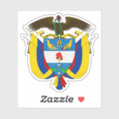 Wapen van Colombia Sticker (Vel)