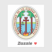 Wapen van Corrientes, Argentinië Sticker (Vel)