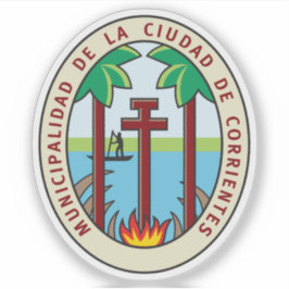 Wapen van Corrientes, Argentinië Sticker