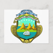 wapen van Costa Rica Briefkaart (Voorkant)