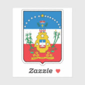 Wapen van Cruces, Cuba Sticker (Vel)