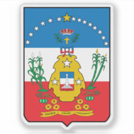Wapen van Cruces, Cuba Sticker