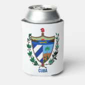 Wapen van Cuba Blikjeskoeler (Blikje Achterkant)