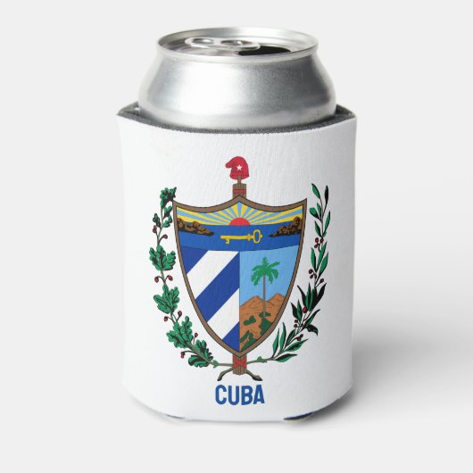 Wapen van Cuba Blikjeskoeler (Blikje Achterkant)