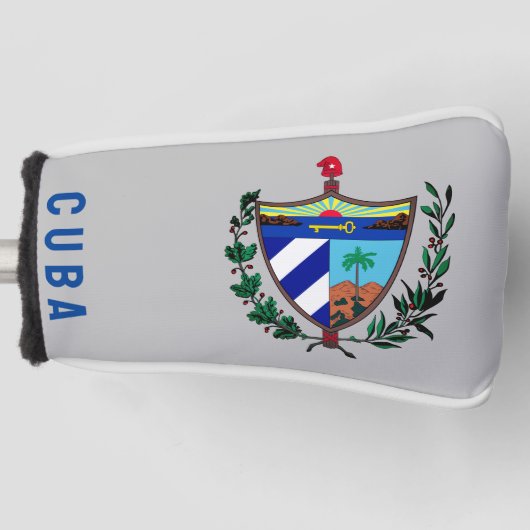 Wapen van Cuba Golfheadcover (Voorkant)