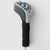 Wapen van Cuba Golfheadcover (Schuin)