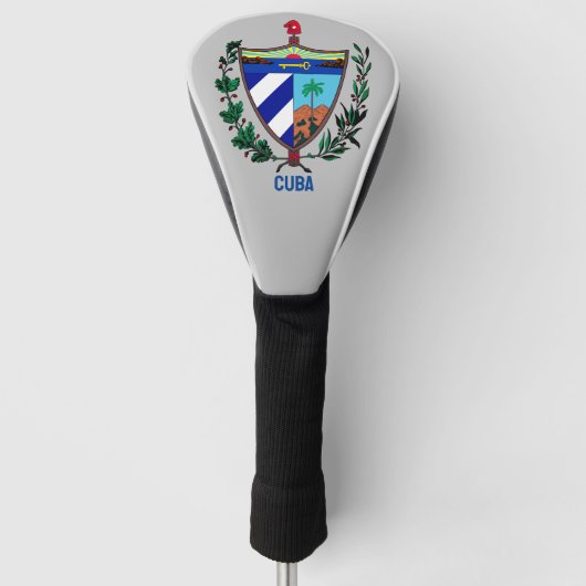Wapen van Cuba Golfheadcover (Voorkant)