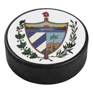 Wapen van Cuba Hockey Puck