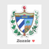 Wapen van Cuba Sticker (Vel)
