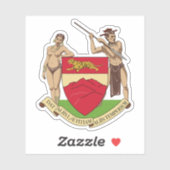 Wapen van Da Lat (Dalat), Vietnam Sticker (Vel)